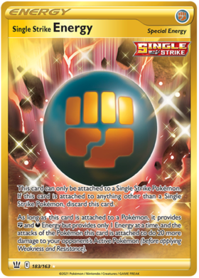 Single Strike Energy (Secret) 183 /163 battle-styles-183