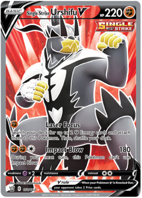 Single Strike Urshifu V (Full Art) 150 /163 battle-styles-150