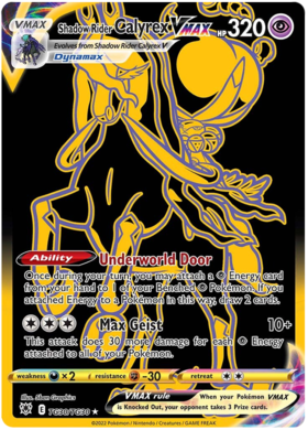 TG30  Shadow Rider Calyrex VMAX Astral Radiance