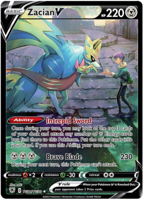 TG21  Zacian V Astral Radiance