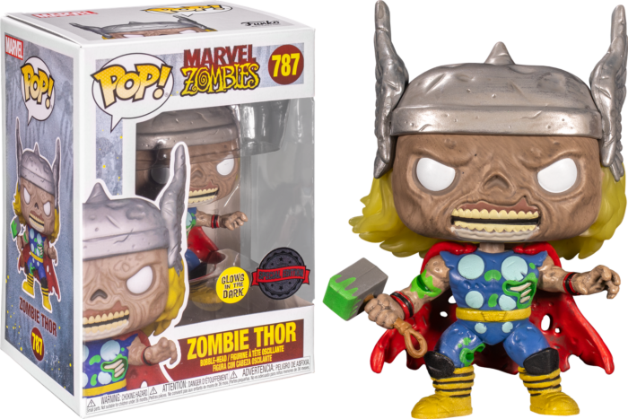 Marvel Zombies - Zombie Thor Pop! #787 GITD Special Edition
