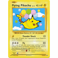 Flying Pikachu 110 /113 evolutions-110