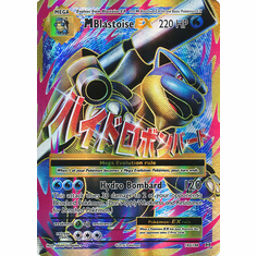 M Blastoise EX (Full Art) 102 /113 evolutions-102