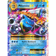 M Blastoise EX 22 /113 evolutions-22