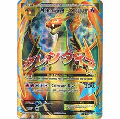 M Charizard EX (Full Art) 101 /113 evolutions-101