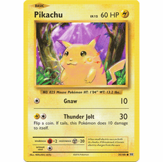 Pikachu 35 /113 evolutions-35