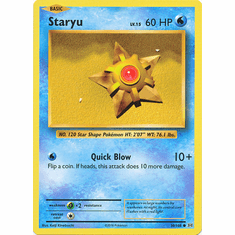 Staryu 30 /113 evolutions-30