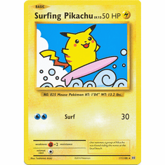Surfing Pikachu 111 /113 evolutions-111
